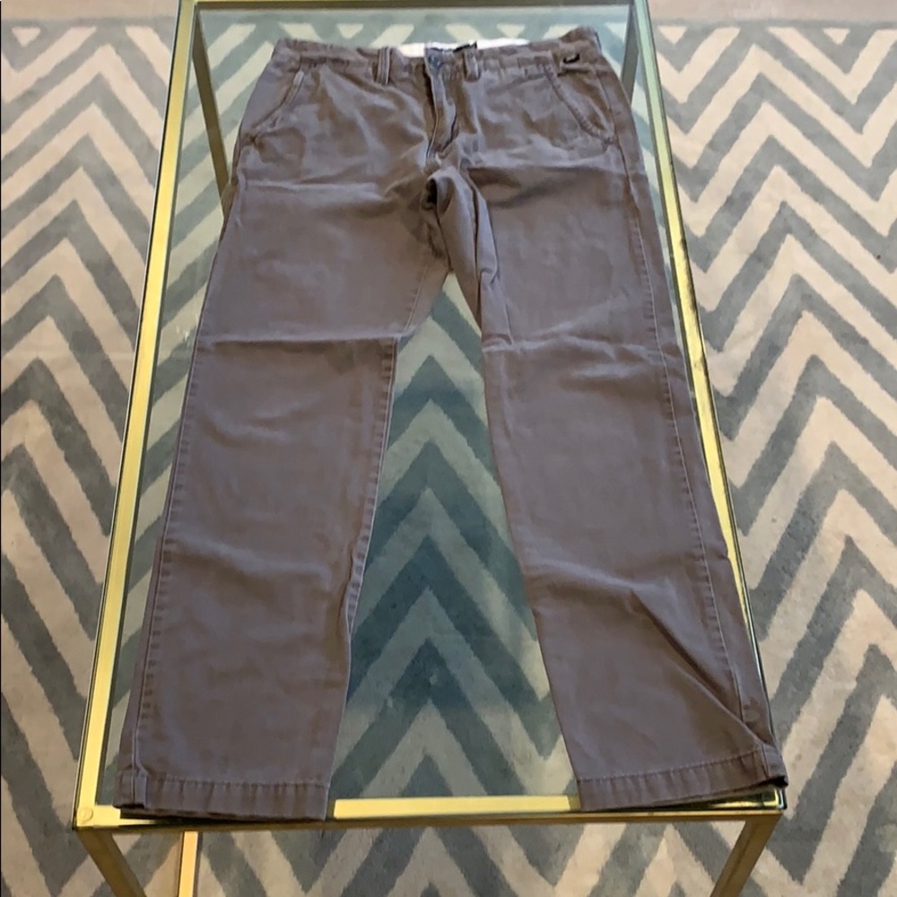 Vans men grey chino pants